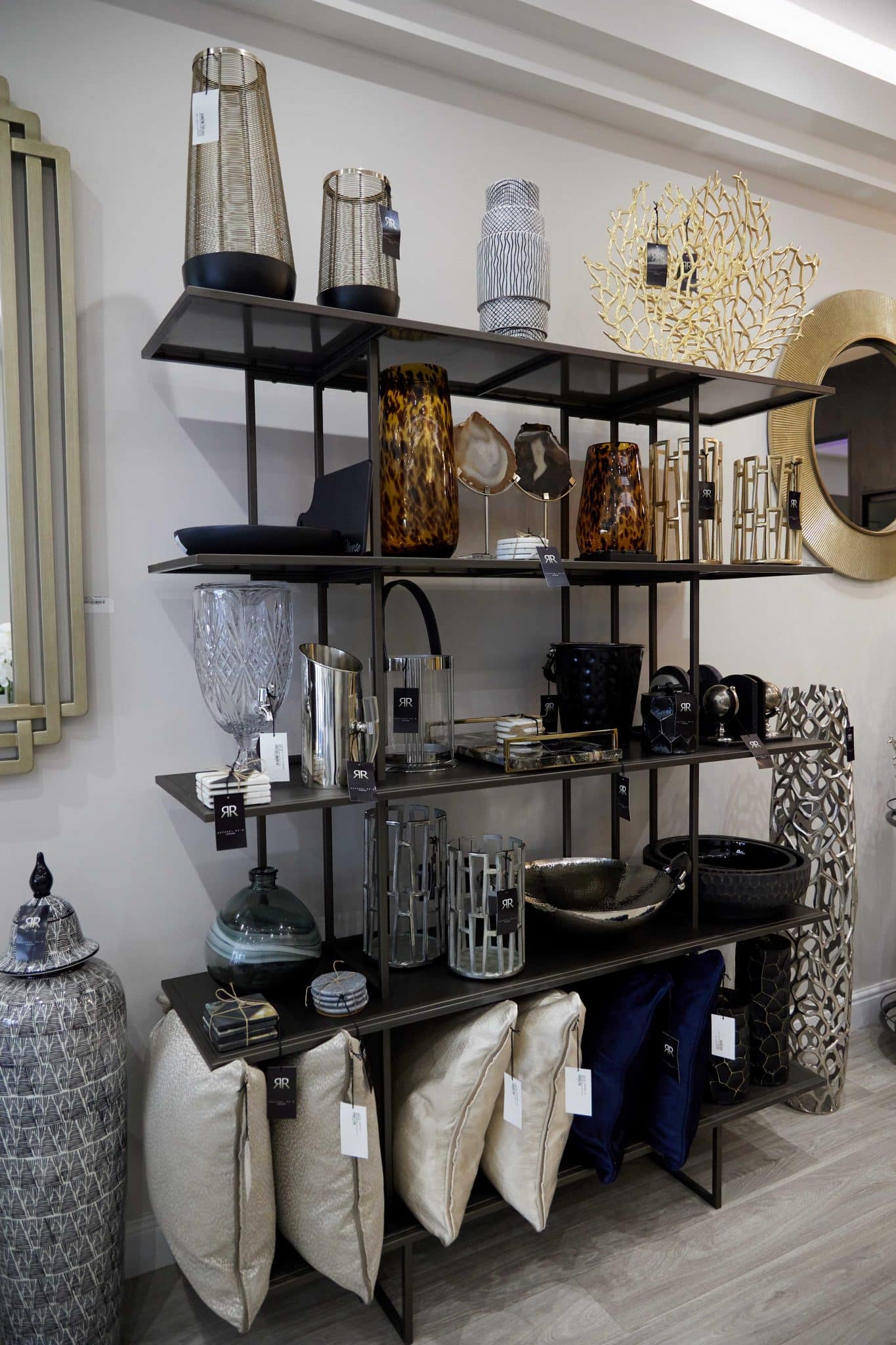 Showroom shelving