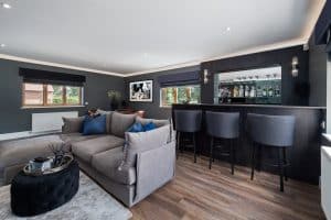 Home bar for home in Warwickshire