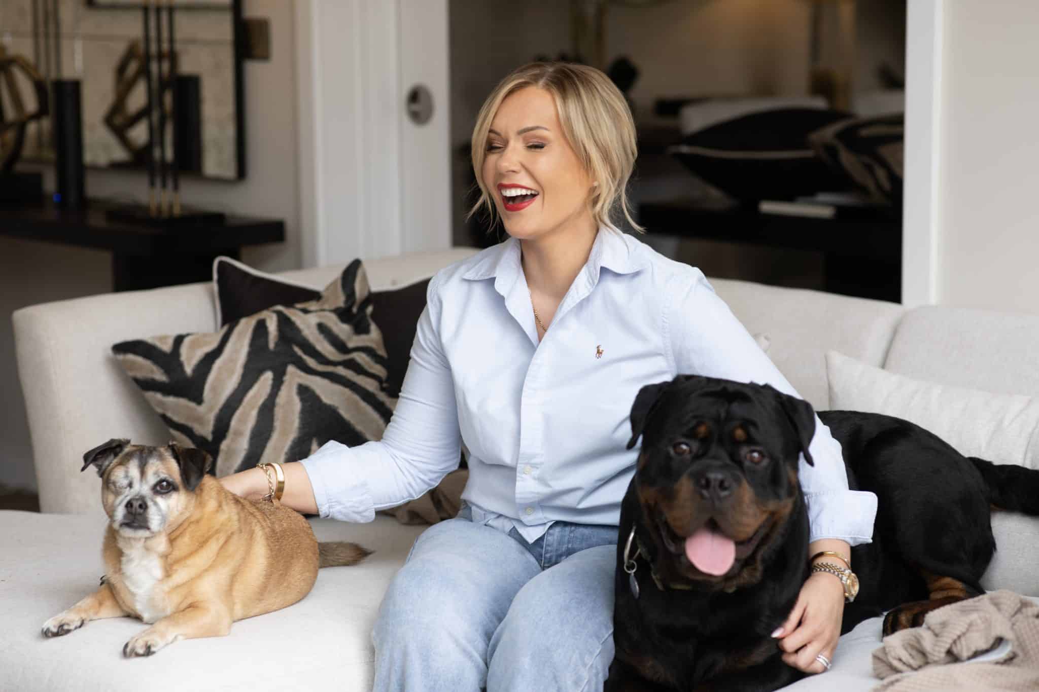 Rachael Reid and her boys