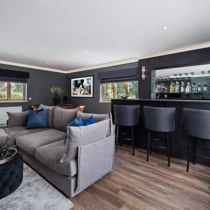 Home bar for home interior design project in Wylde Green Home bar for home interior design project in Wylde Green