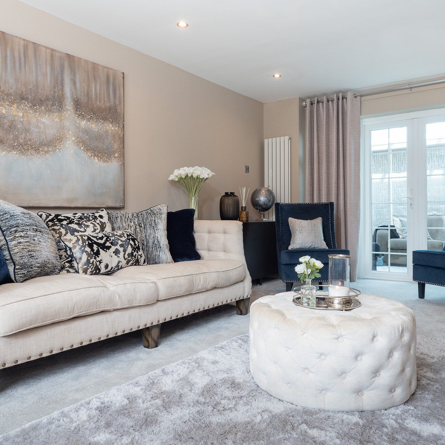 Neutral Toned Living Room